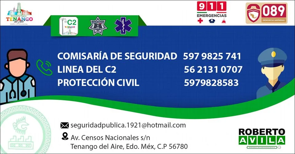 1678921697 Compartimos los numeros de seguridad publica proteccion civil y C2 jpg