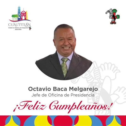 1678923439 Felicitamos a nuestro Jefe de Oficina de Presidencia Octavio Baca jpg