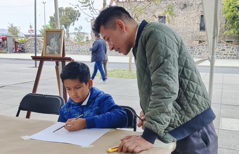 1678970725 448 En el Jardin Municipal continua el taller Cronologia del Paisaje