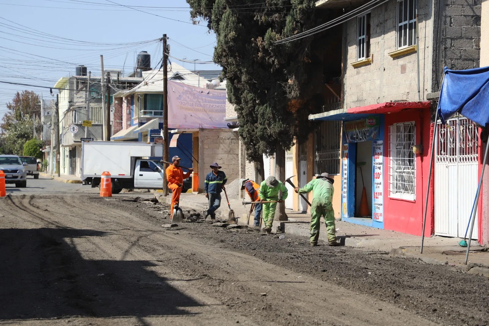 1678980667 En la calle Anenecuilco de la colonia Lazaro Cardenas continuan jpg