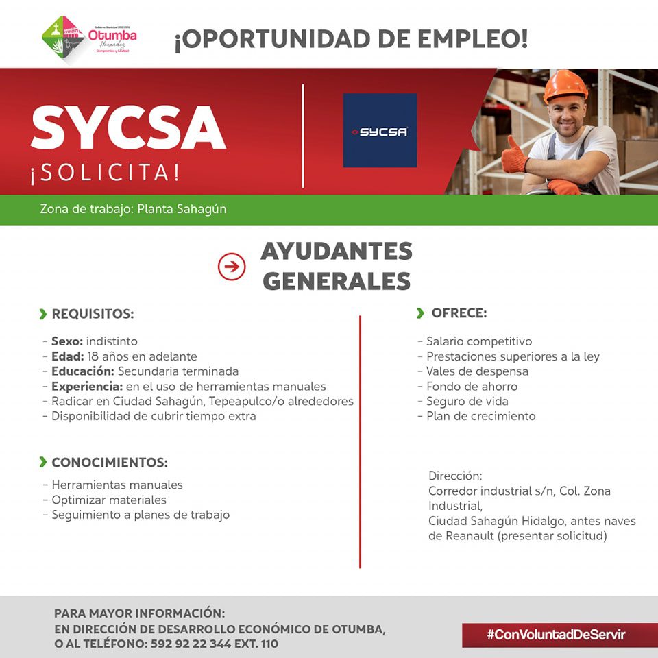 1679001266 347 Oportunidad de Empleo