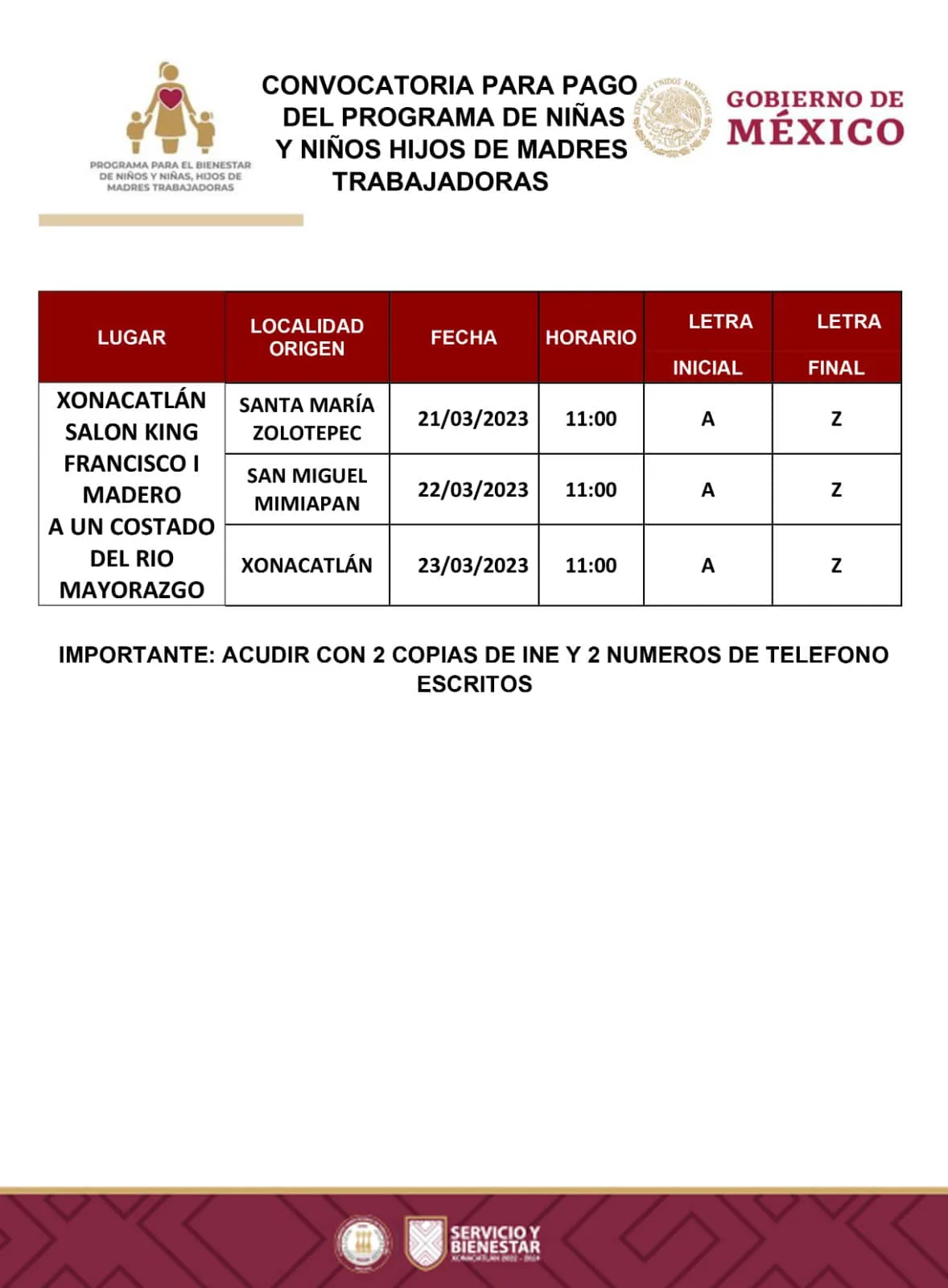 1679004635 A los beneficiarios de los distintos programas sociales otorgados por jpg