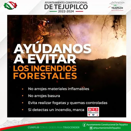 1679077851 Infografia Ayudanos a prevenir incendios forestales y quemas dentro jpg