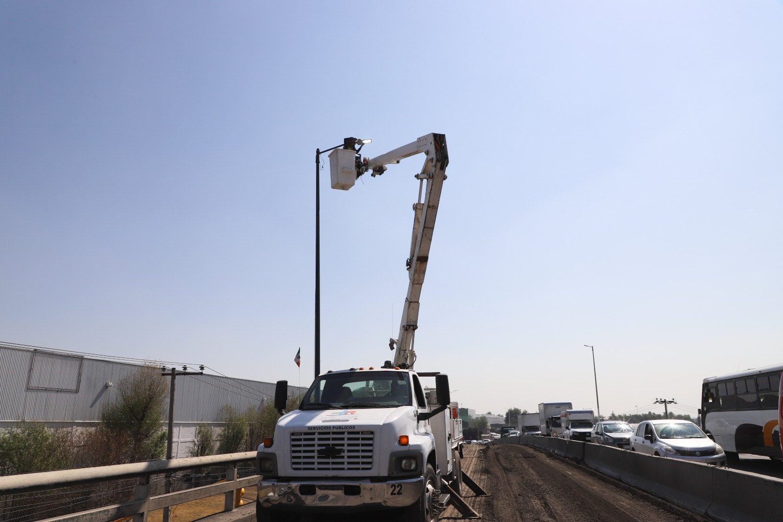 1679085860 839 Continuamos con la repavimentacion del puente madero en su segundo