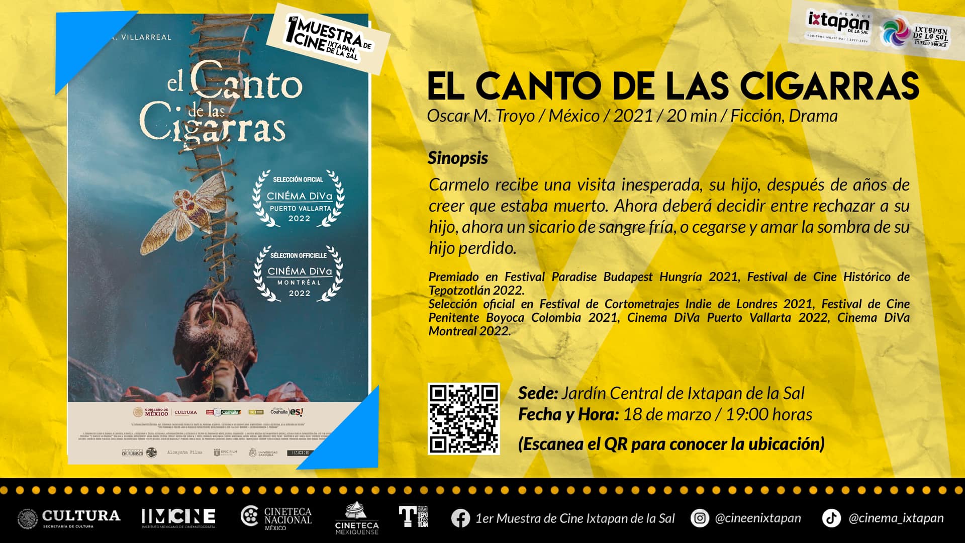 1679155768 655 Dia 2 de la 1er Muestra de Cine Ixtapan de