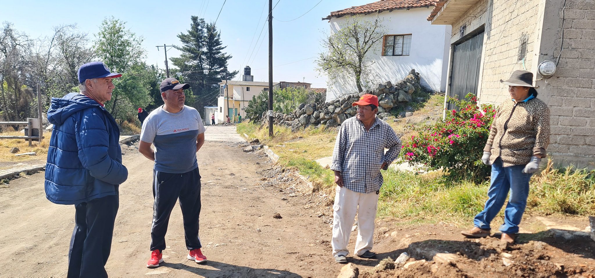 1679167457 36 El Presidente Municipal Jesus Cedillo Gonzalez llevo acabo una supervision