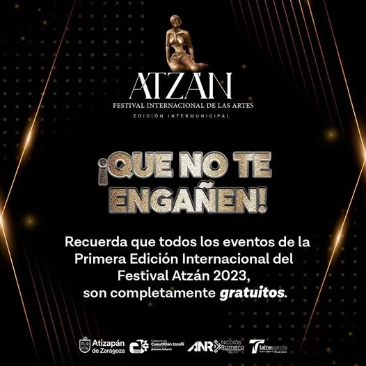 1679183503 Recuerda que todos los eventos del festivalatzan2023 son totalmente gratuitos jpg