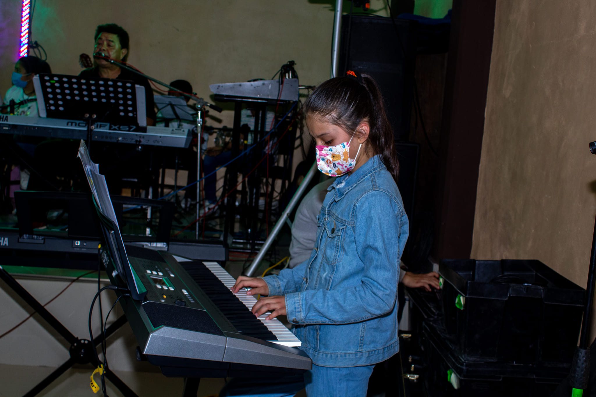 1679328137 576 Ayer las alumnas y alumnos de las clases de Canto