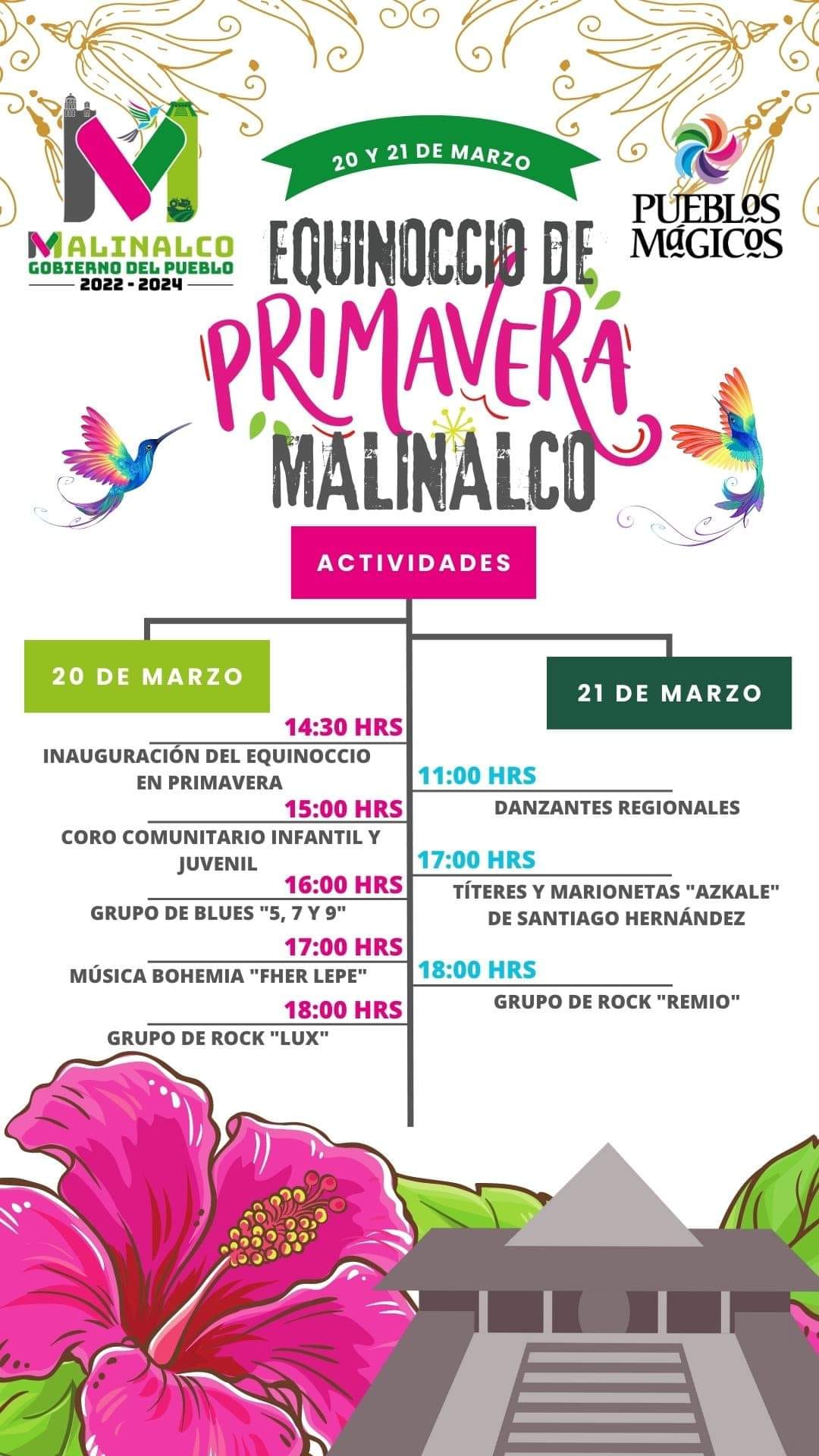 1679331553 491 ¡Recibe la primavera en Malinalco Con grandes eventos culturales y