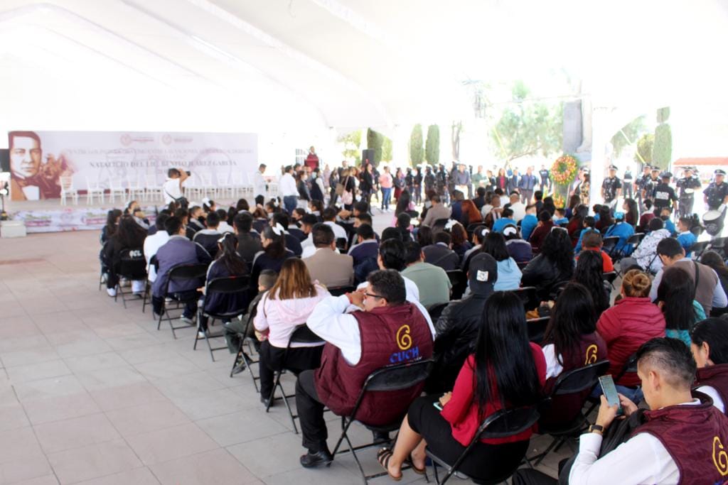 1679434396 330 CONMEMORA CHIMALHUACAN 217 ANIVERSARIO DEL NATALICIO DE BENITO JUAREZ