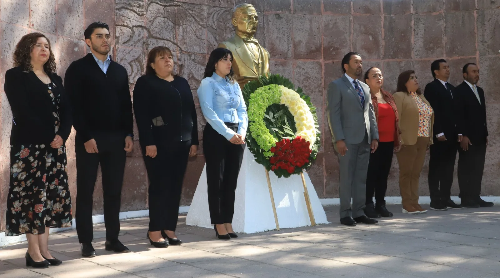 1679435232 El presidente municipal Aldo Ledezma encabezo la Ceremonia Civica del jpg