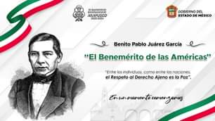 1679494955 CCXVII Aniversario del Natalicio de Benito Juarez