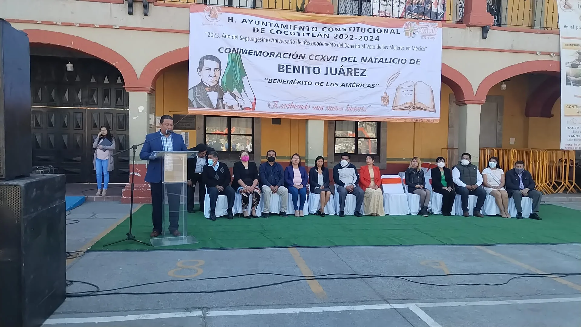 1679507052 Se realizo el acto civico correspondiente a la conmemoracion CCXVII jpg