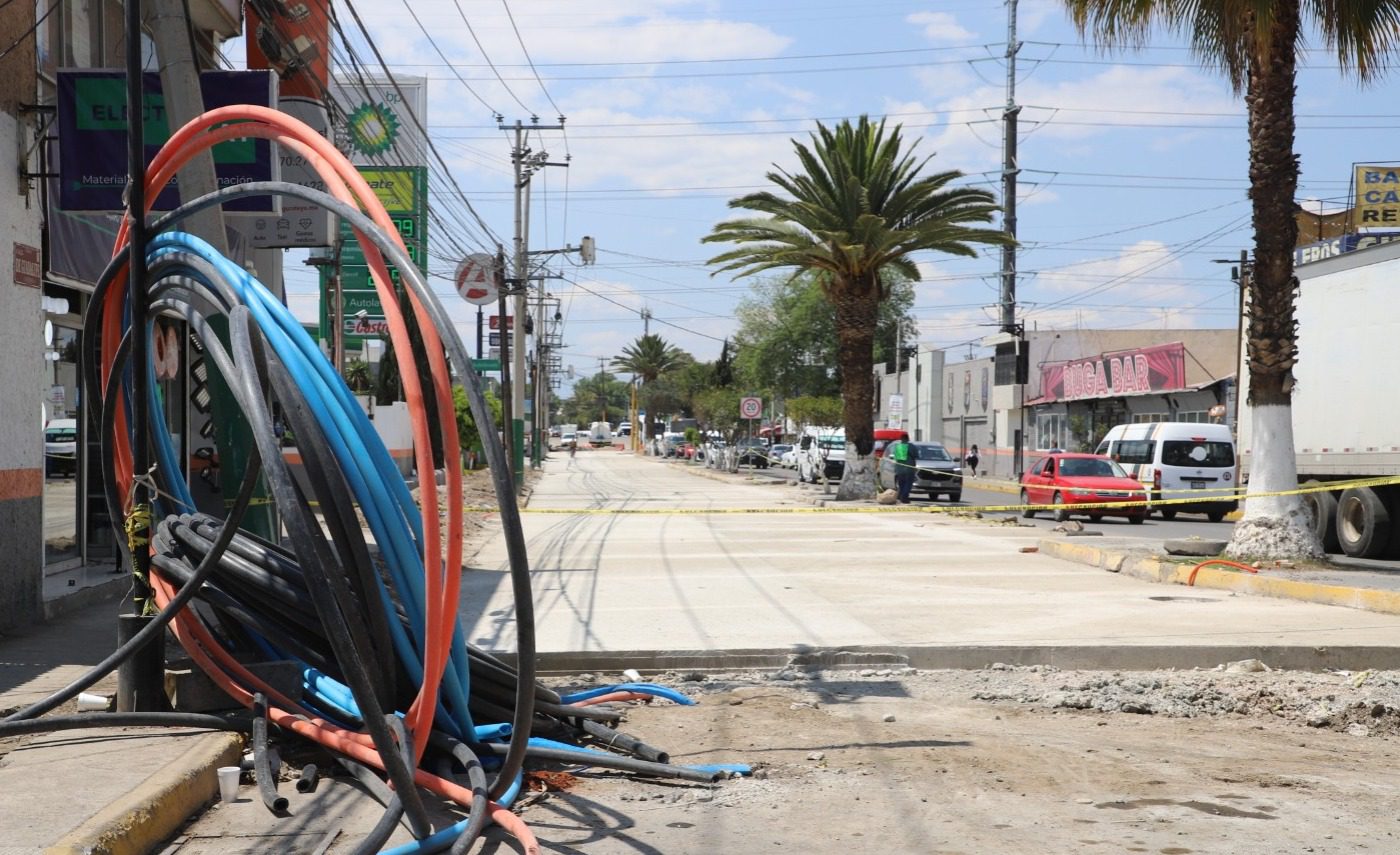 1679579491 499 En la Calzada de Guadalupe se realizan los trabajos de