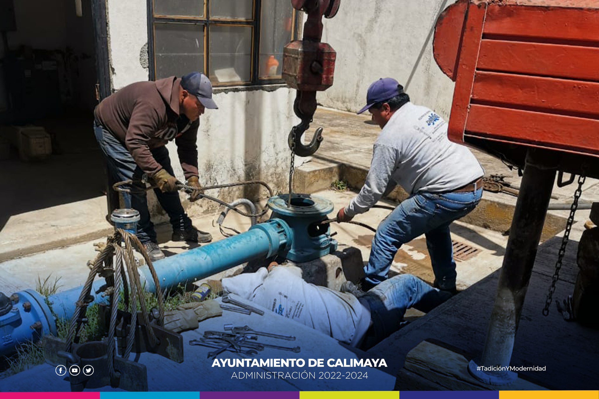 1679596394 29 Continuamos realizando el mantenimiento acondicionamiento y cambio de la bomba