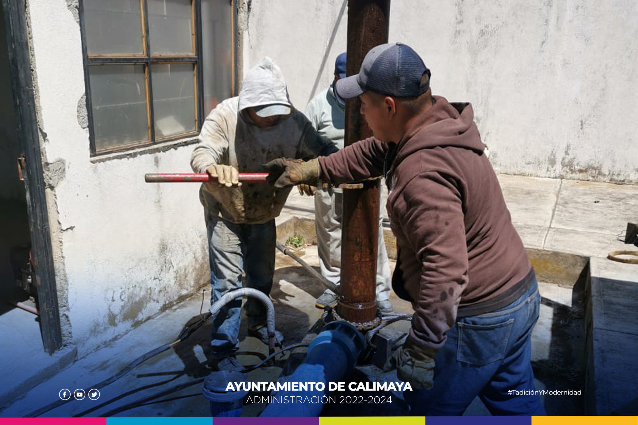 1679596399 433 Continuamos realizando el mantenimiento acondicionamiento y cambio de la bomba