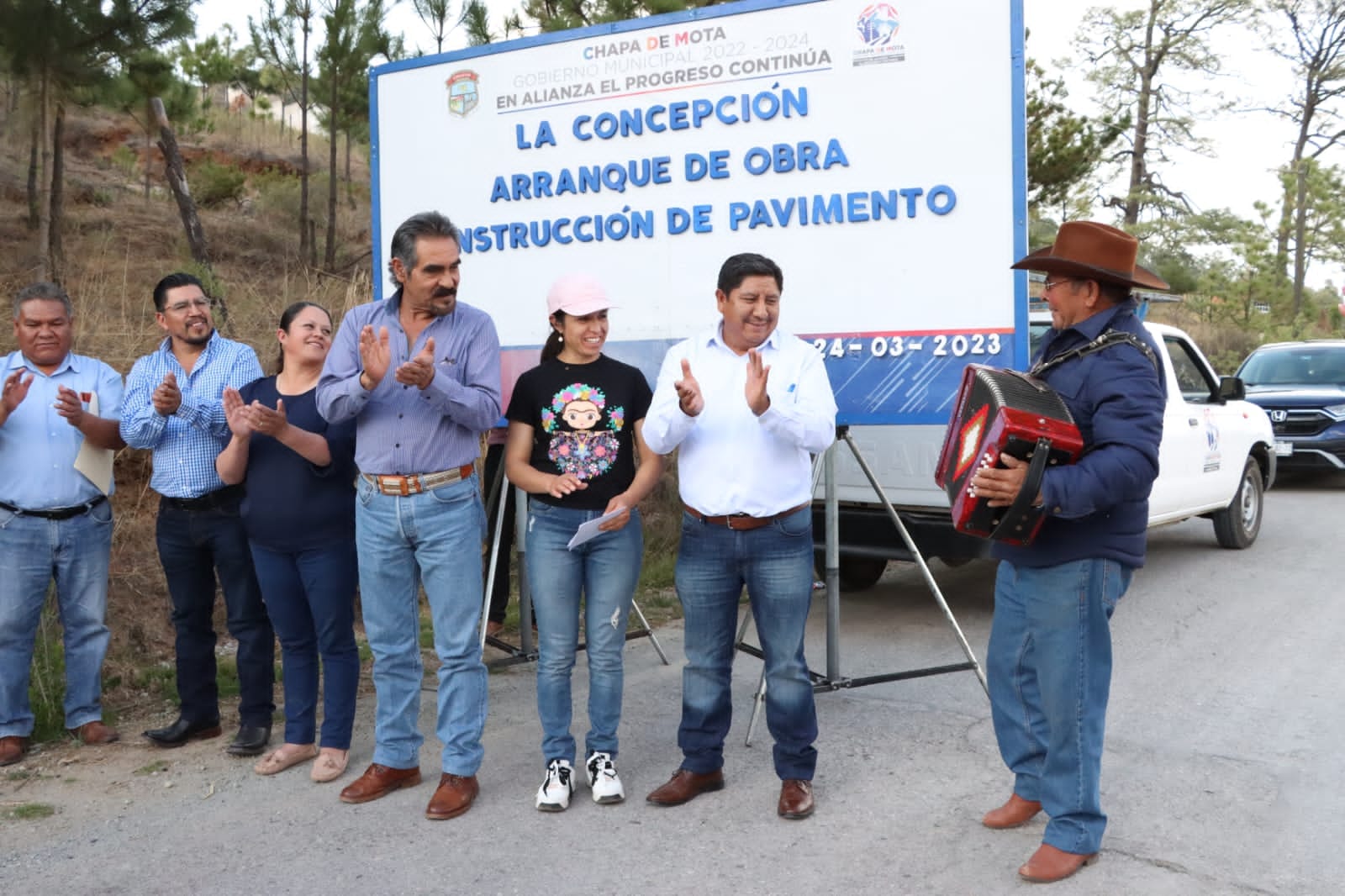 1679762131 735 ArranquedeObra El Presidente Municipal el Profr A Pastor Cruz Garcia