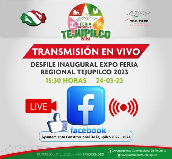 1679768333 ExpoFeriaTejupilco Te esperamos HOY en la transmision EN VIVO jpg