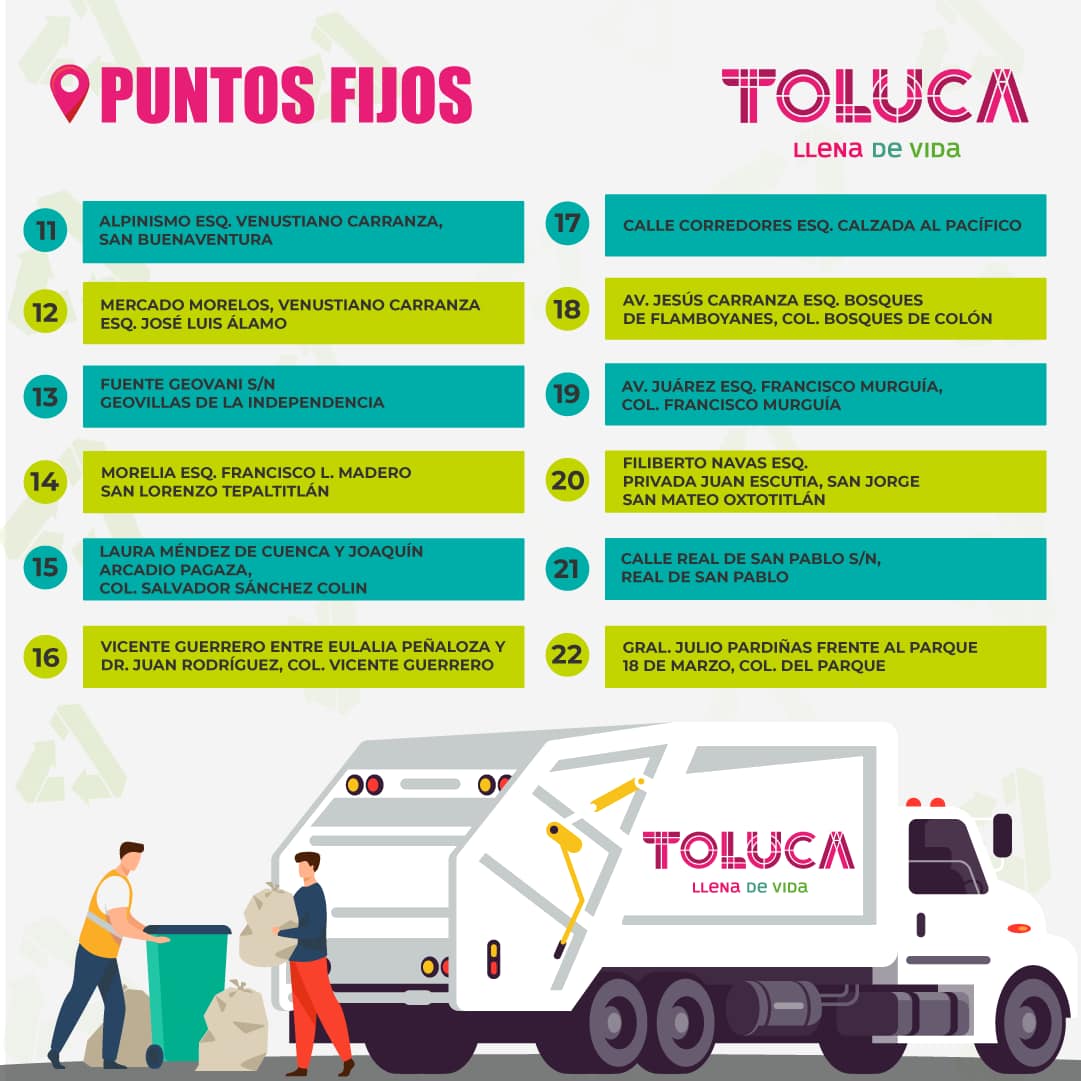 1679771120 944 Consulta los 22 puntos fijos de recoleccion de basura que