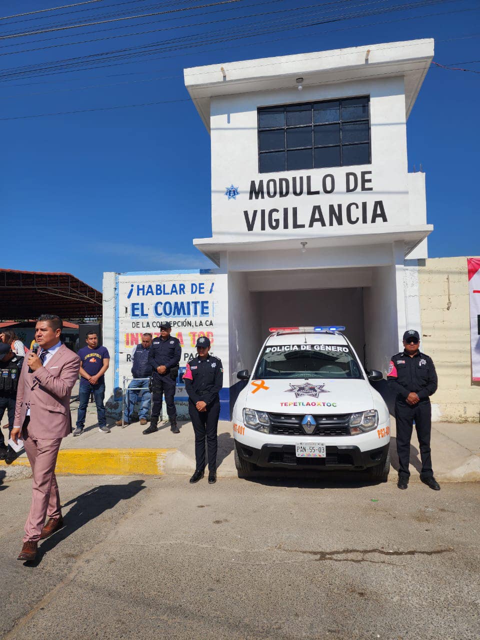 1679872637 342 INAUGURACION DEL MODULO DE SEGURIDAD LA CONCEPCION JOLALPAN