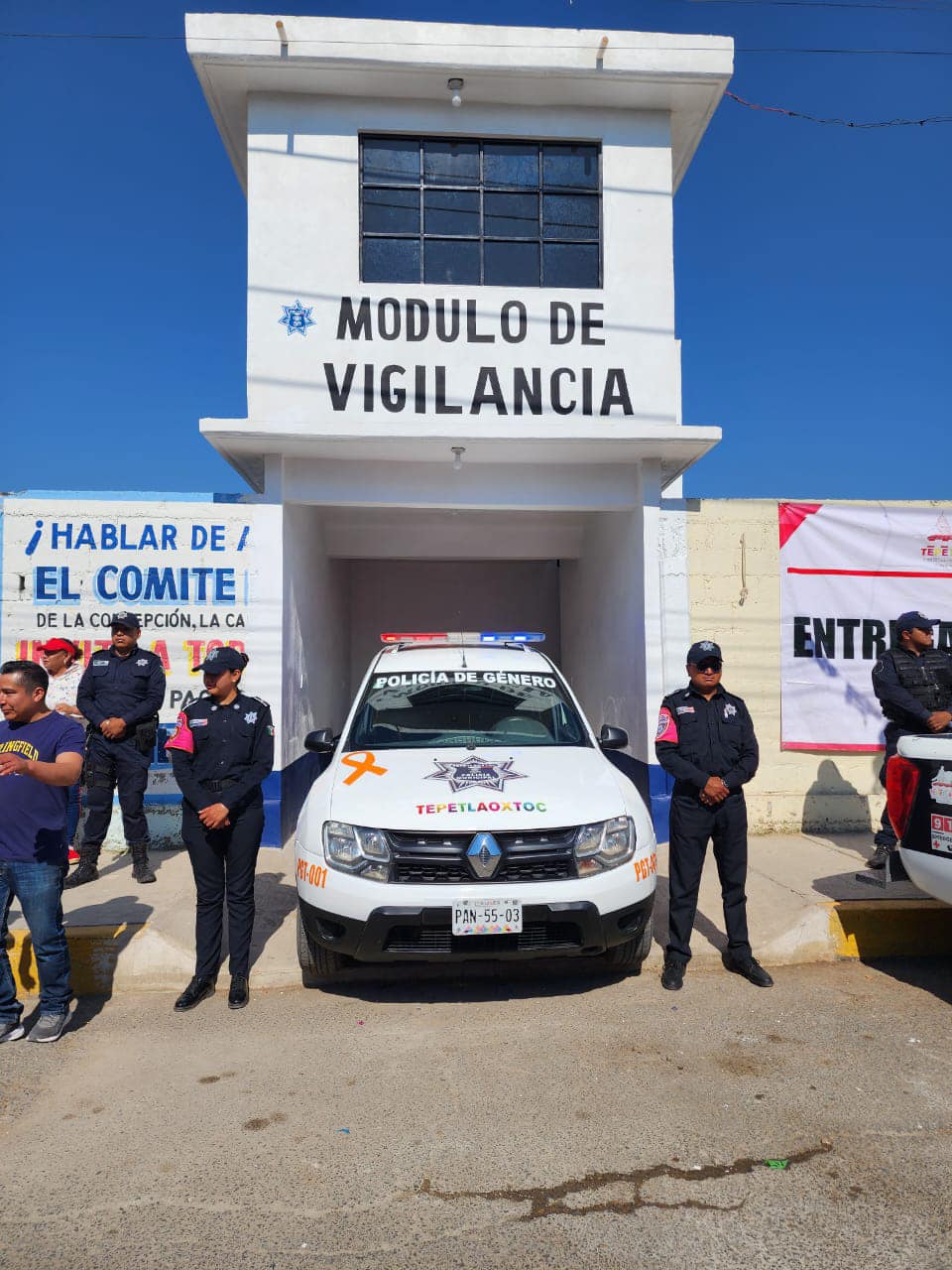 1679872647 69 INAUGURACION DEL MODULO DE SEGURIDAD LA CONCEPCION JOLALPAN