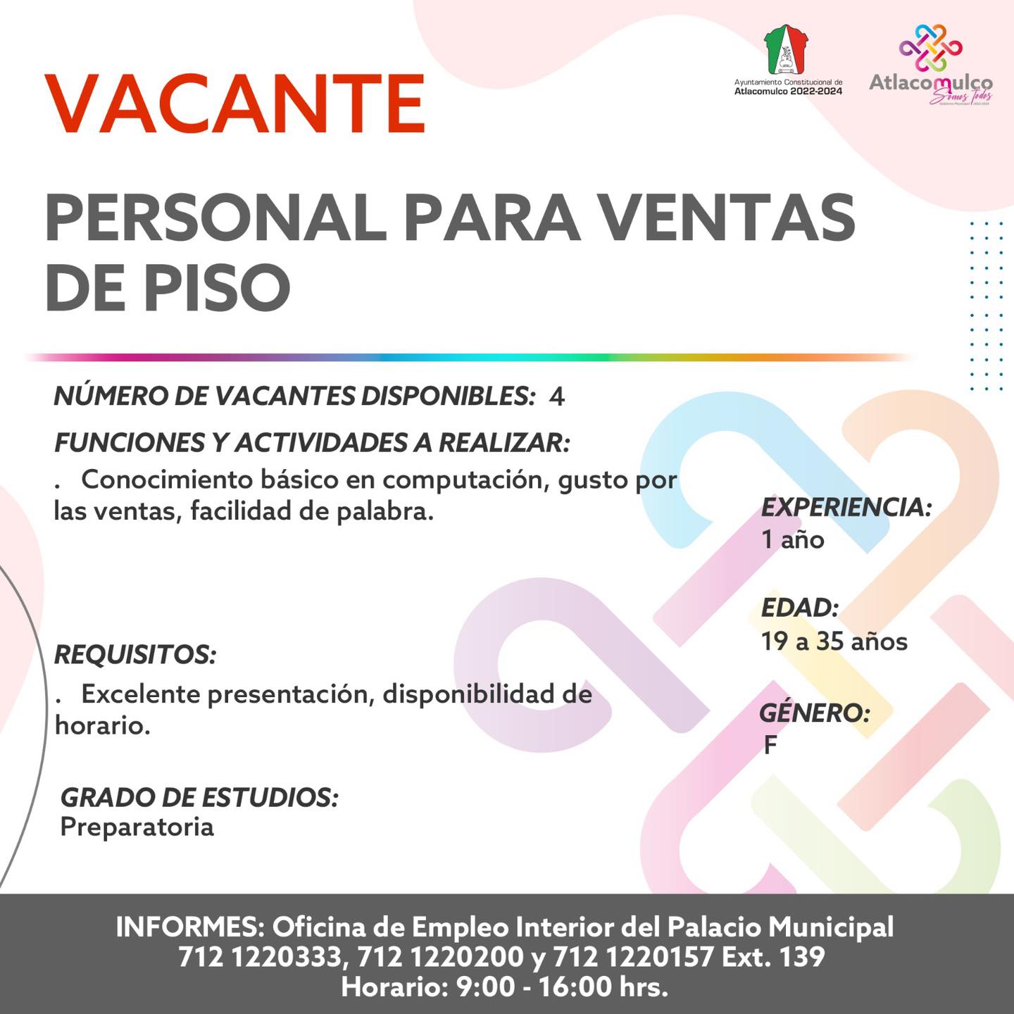 1679935819 421 ¡Te compartimos las vacantes de empleo correspondientes a esta semana