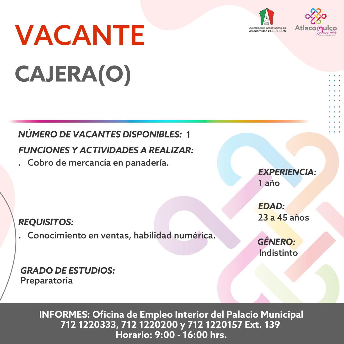 1679935824 689 ¡Te compartimos las vacantes de empleo correspondientes a esta semana