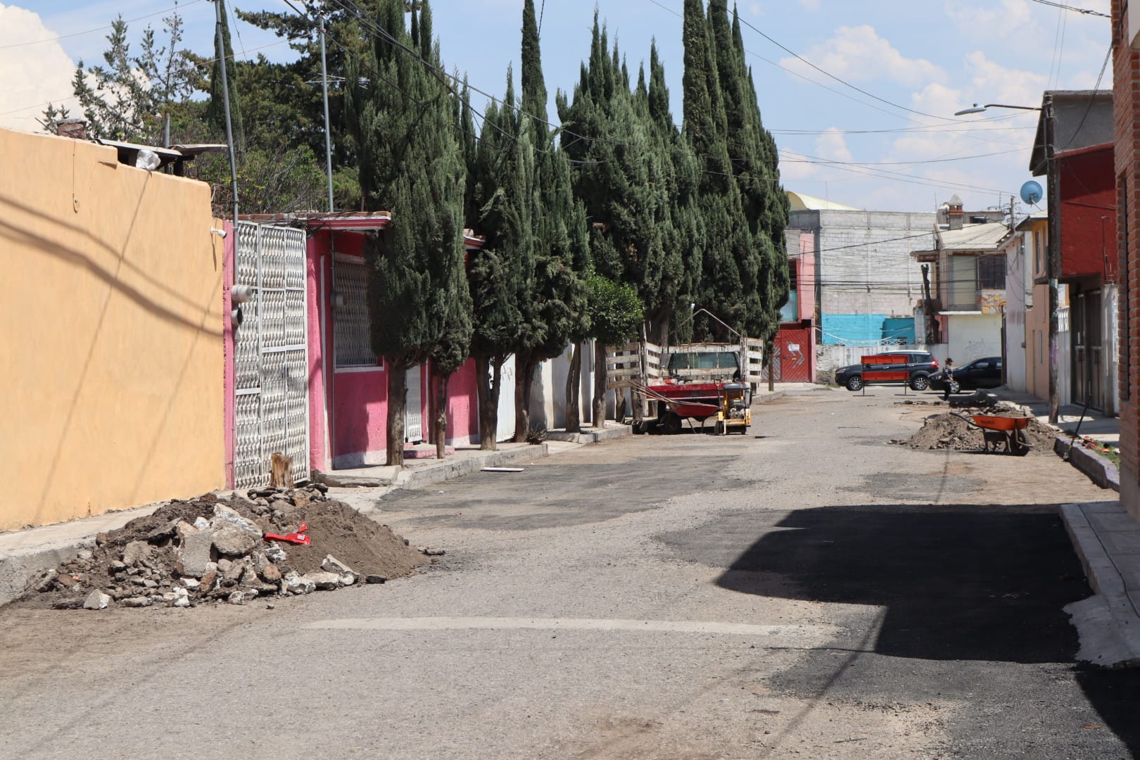 1679960543 151 Esta tarde estamos realizando rabajos de bacheo en la CalleLazaroCardenas