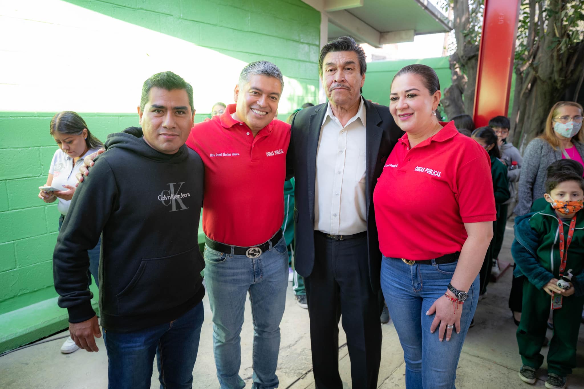 1680014249 15 Nuestro presidente municipal David Sanchez Isidoro realizo la inauguracion del