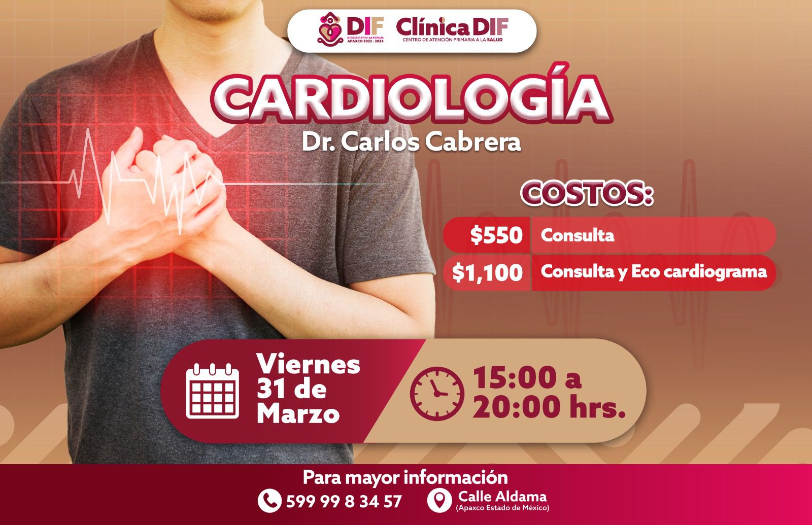 1680133335 481 PEDIATRIA CARDIOLOGIA TRAUMATOLOGIA DETECCION OPORTUNA DE CANCER CERVICO UTER