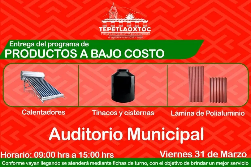 1680204646 Atencion Entrega del programa Productos a bajo costo Viernes 31 jpg