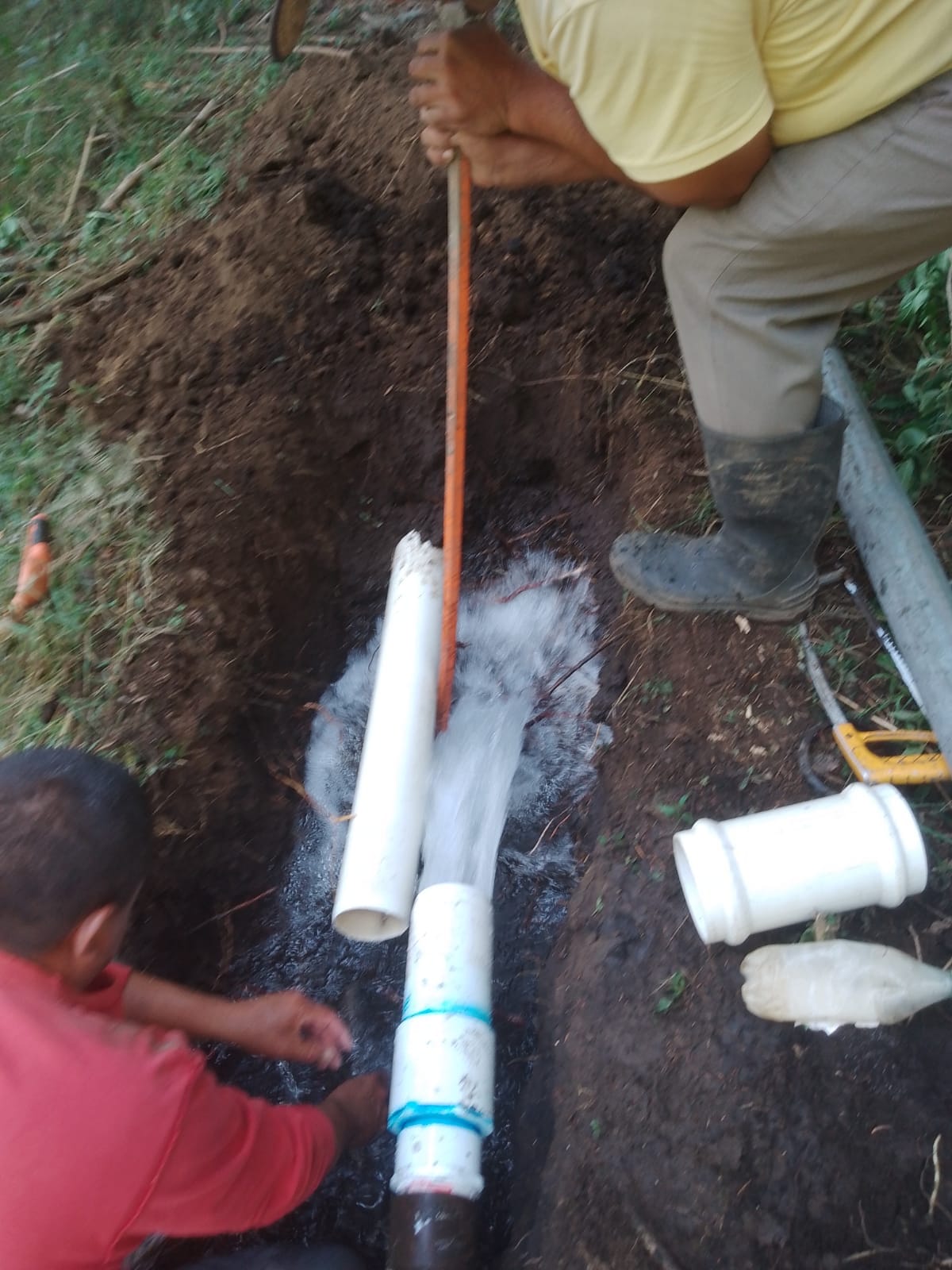 1680274223 128 La Direccion de Agua Potable realizo las reparaciones pertinentes en