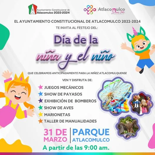 Ven A Festejar El Día Del Niño Y De La Niña Con Nosotros ¡disfruta De Un Gran D Estado De México 4075