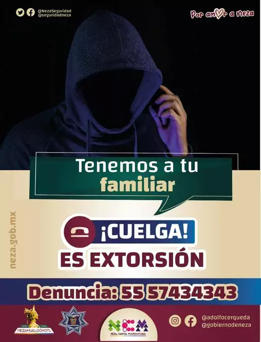 AltoALaExtorsion ¡Si te ha pasado algo como esto cuelga jpg