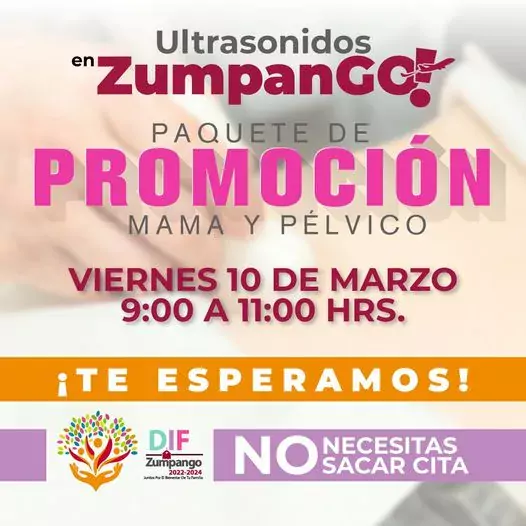 Buenos dias ZumpanGO los ultrasonidos de mama y pelvico son jpg