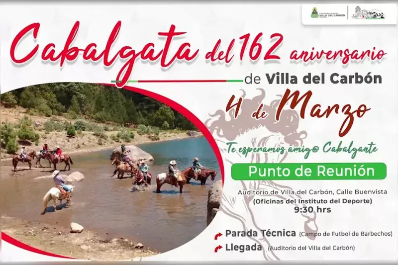 Cabalgata por el 162 aniversario de nuestro municipio te esperamos jpg