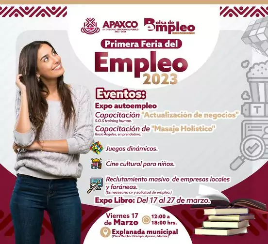 EXPO LIBRO Y FERIA DEL EMPLEO 2023 jpg