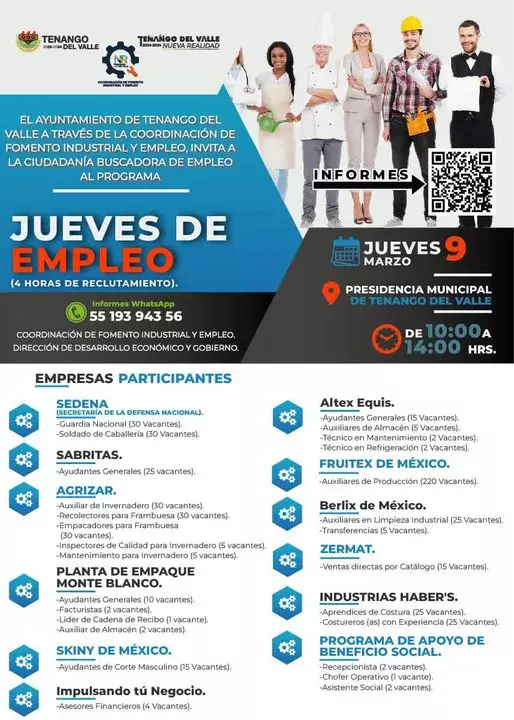 El JuevesDeEmpleo esta muy proximo ¿estas listo Te esperamos de jpg