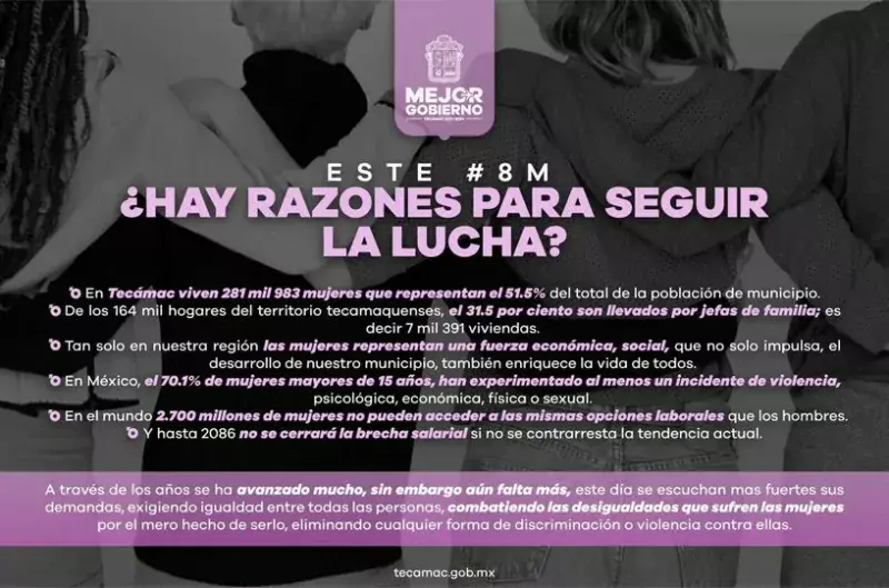 Este DiaInternacionaldelaMujer alcemos la voz para lograr que las mujeres jpg