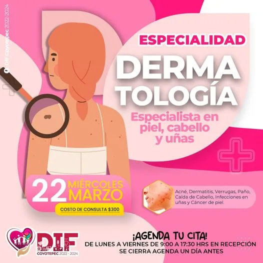 I Dermatologia ¿Tienes problemas de acne Dermatitis Pano Verrugas Caida jpg