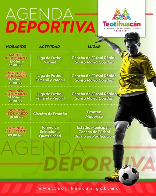 Invitacion para todo el publico a presenciar estos encuentros deportivos jpg