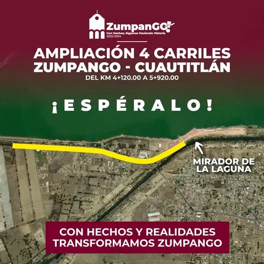 La obra publica esta transformando ZumpanGO ¡seamos parte de ello jpg