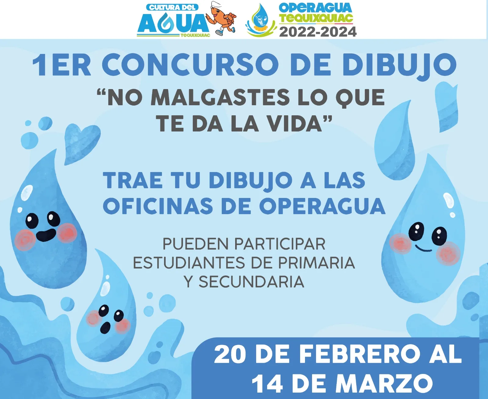 Para celebrar el dia mundial del agua ¡OPERAGUA invita a jpg