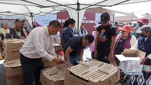 Realizamos entrega de aves de postura