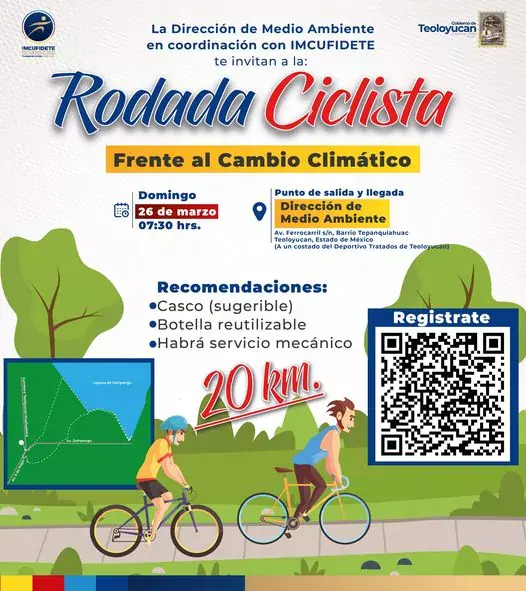 Rodada Ciclista La Direccion de Medio Ambiente en coordinacion con jpg