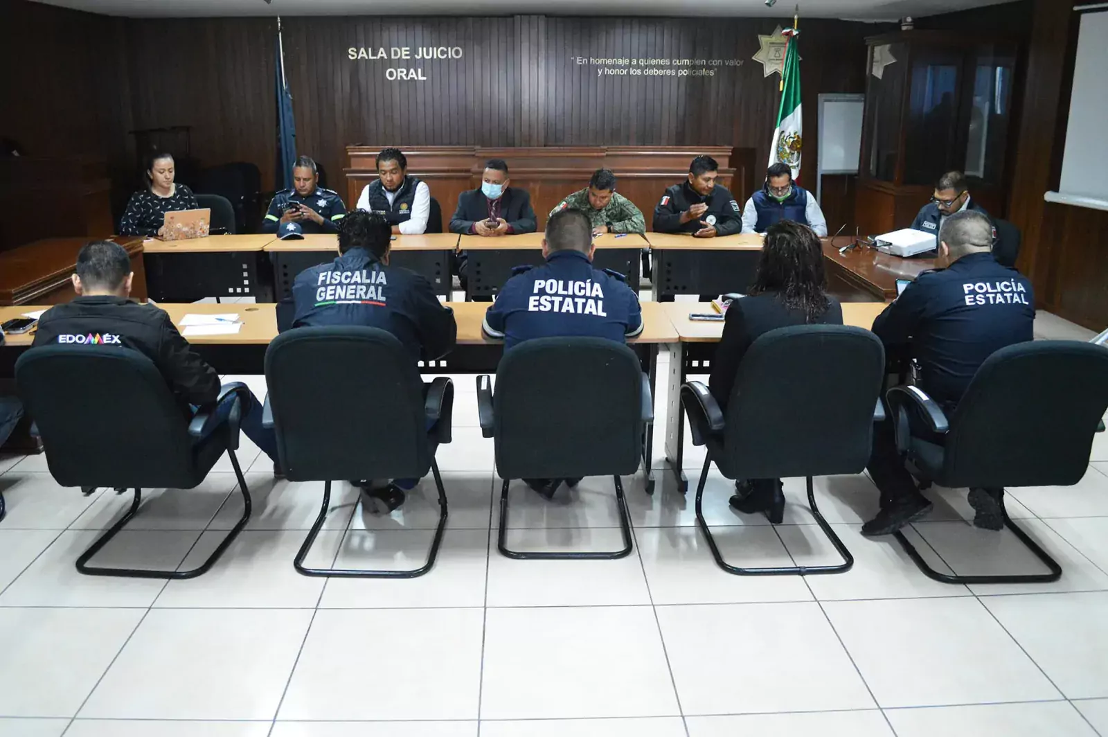 TRES ORDENES DE GOBIERNO TRABAJAN POR LA SEGURIDAD EN CHIMALHUACAN jpg