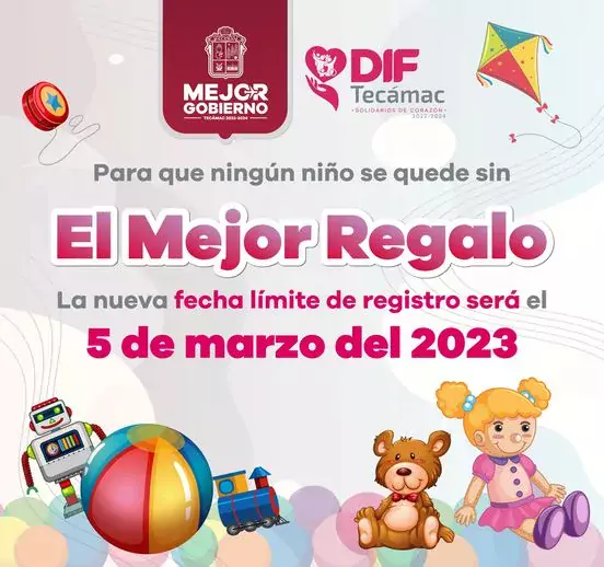 Todavia estas a tiempo de registrar a tus pequenos MejorGobiernoTecamac jpg