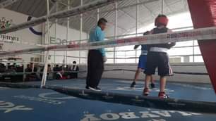 Ya inicio la funcion de box en el gimnasio municipal