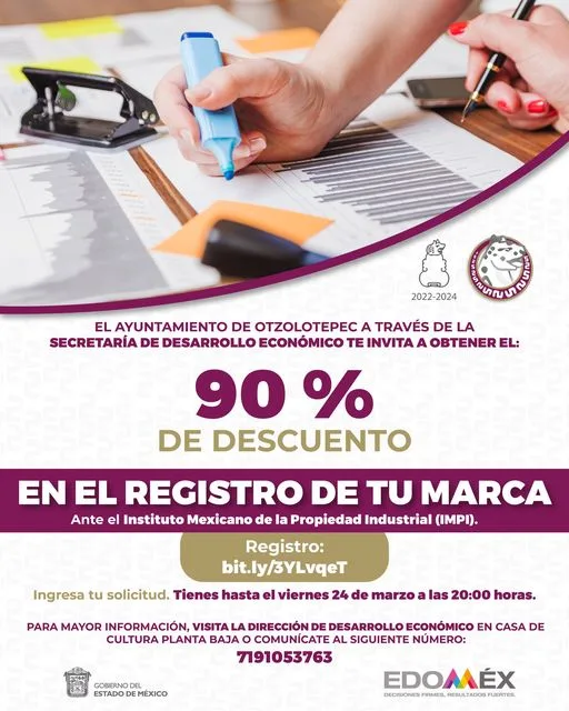 ¡Atencion emprendedores Registren su marca ante el IMPI jpg