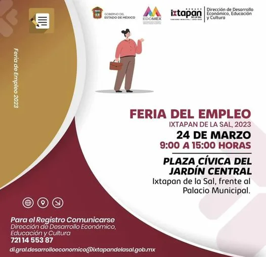 ¡FERIA DEL EMPLEO 2023 No te pierdas el dia de jpg